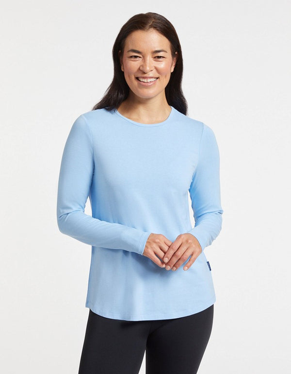 Loose Fit Long Sleeve Swing Top UPF 50+
