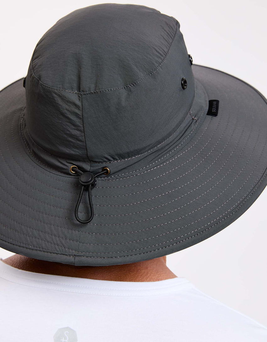 UPF 50+ Sun Protective Broad Brim Sun Hat For Men | Solbari