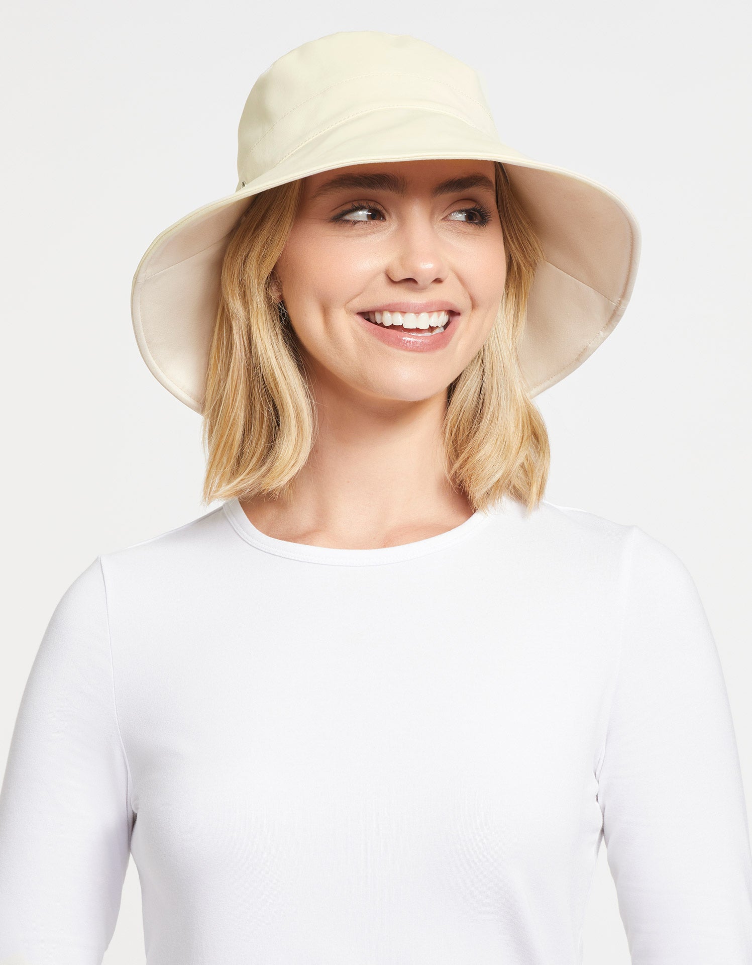 Wide Brim Beach Hat, Women's UV Protection Sun Hat UPF 50+
