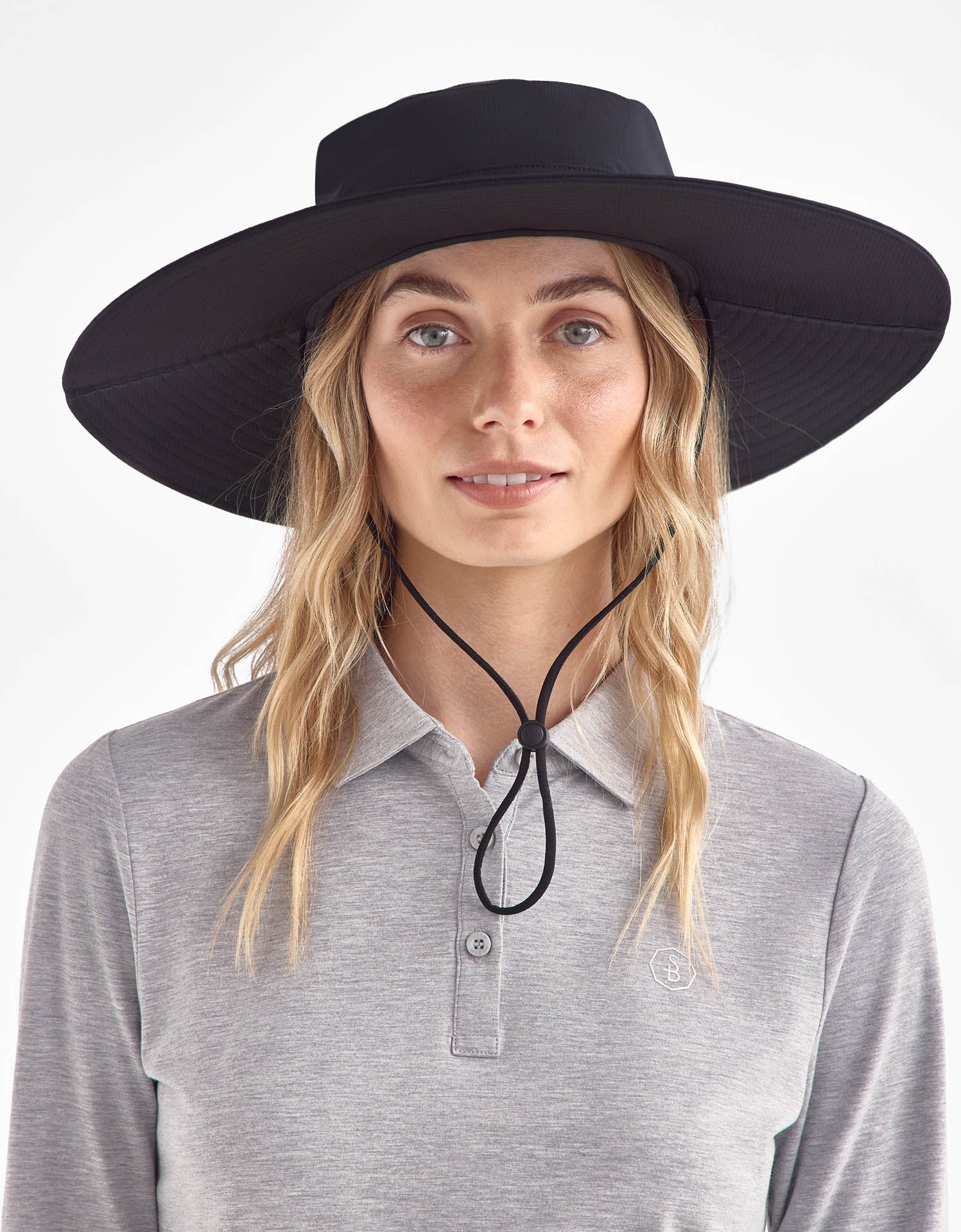 Ultra Wide Broad Brim Sun Hat UPF 50+ for Women Solbari UK