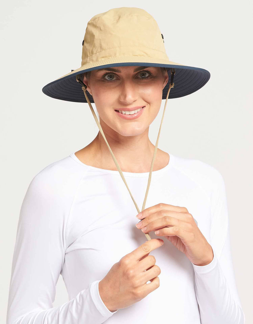 UPF 50+ Sun Protective Broad Brim Sun Hat For Women | Solbari