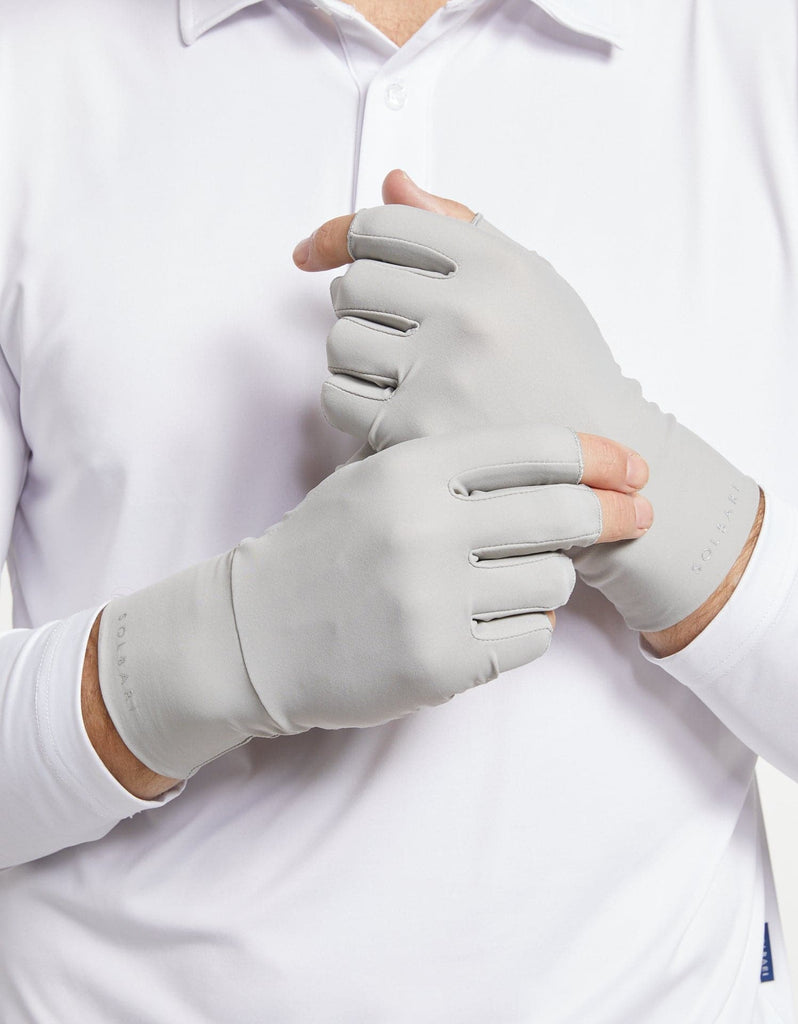 Fingerless Driving Gloves Sun Protection Men's Sun Protective Gloves