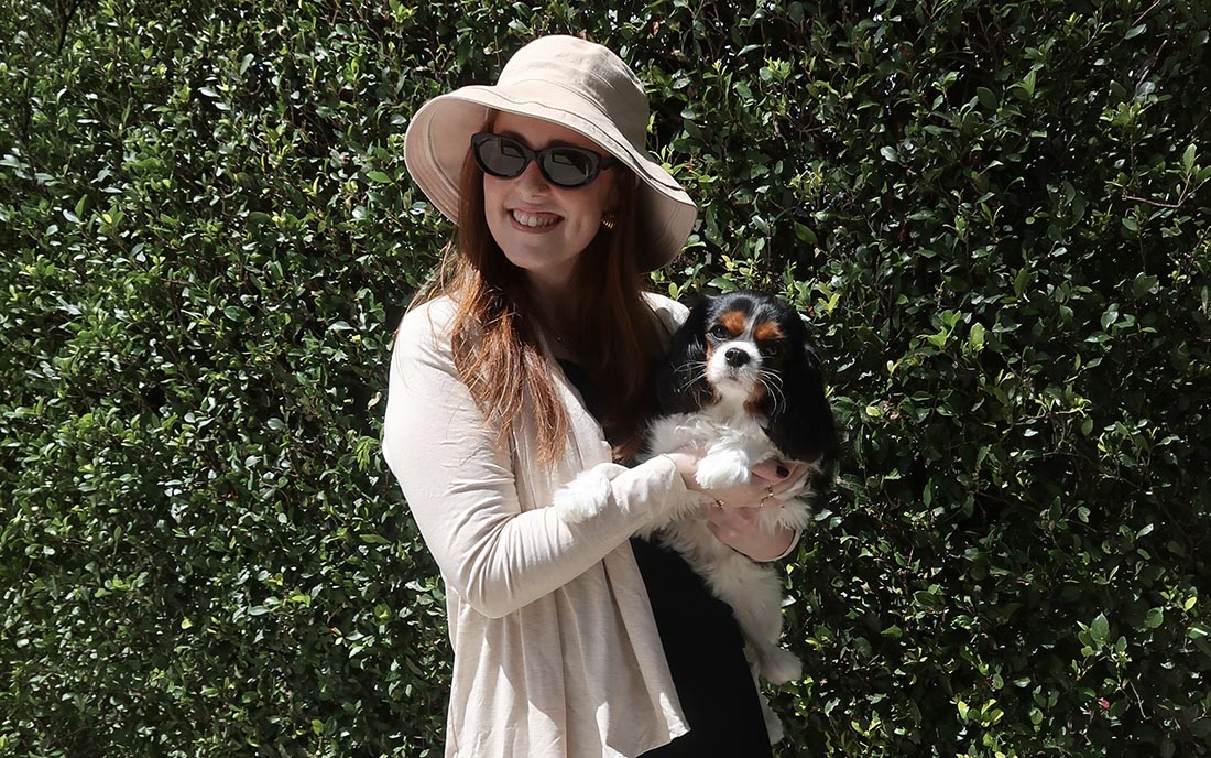 Courtney Mangan wears Solbari UPF 50+ products