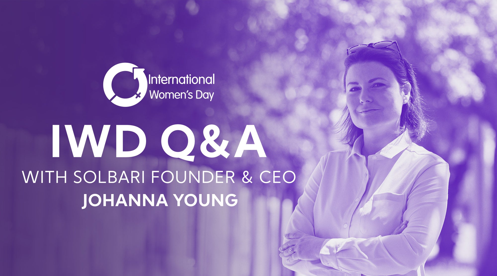 International Women's Day - Q&A With Johanna Young
