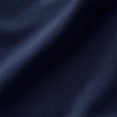 Close-up of dark blue fabric texture