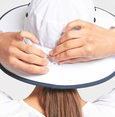 Traveller Broad Brim Sun Hat with adjustable toggle