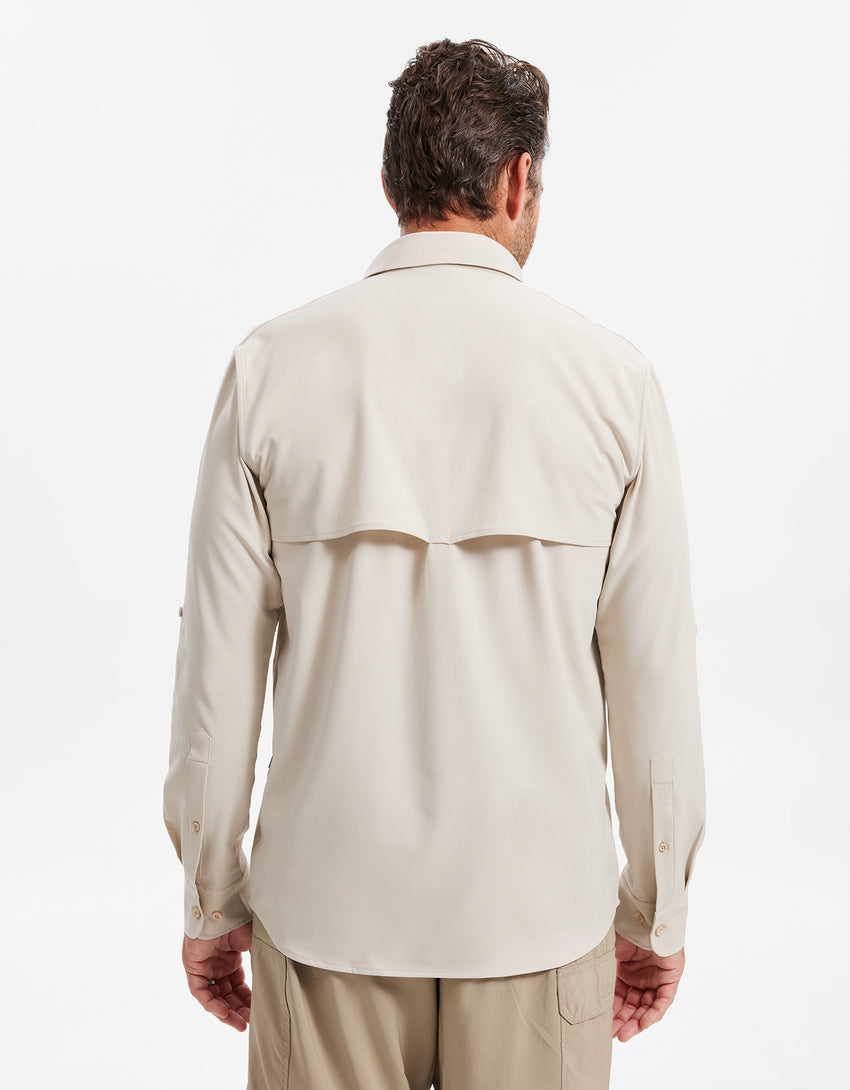 Hiking Shirt Men UPF50+ Dry Lite | Men's Sun Protective Shirt | Solbari UK