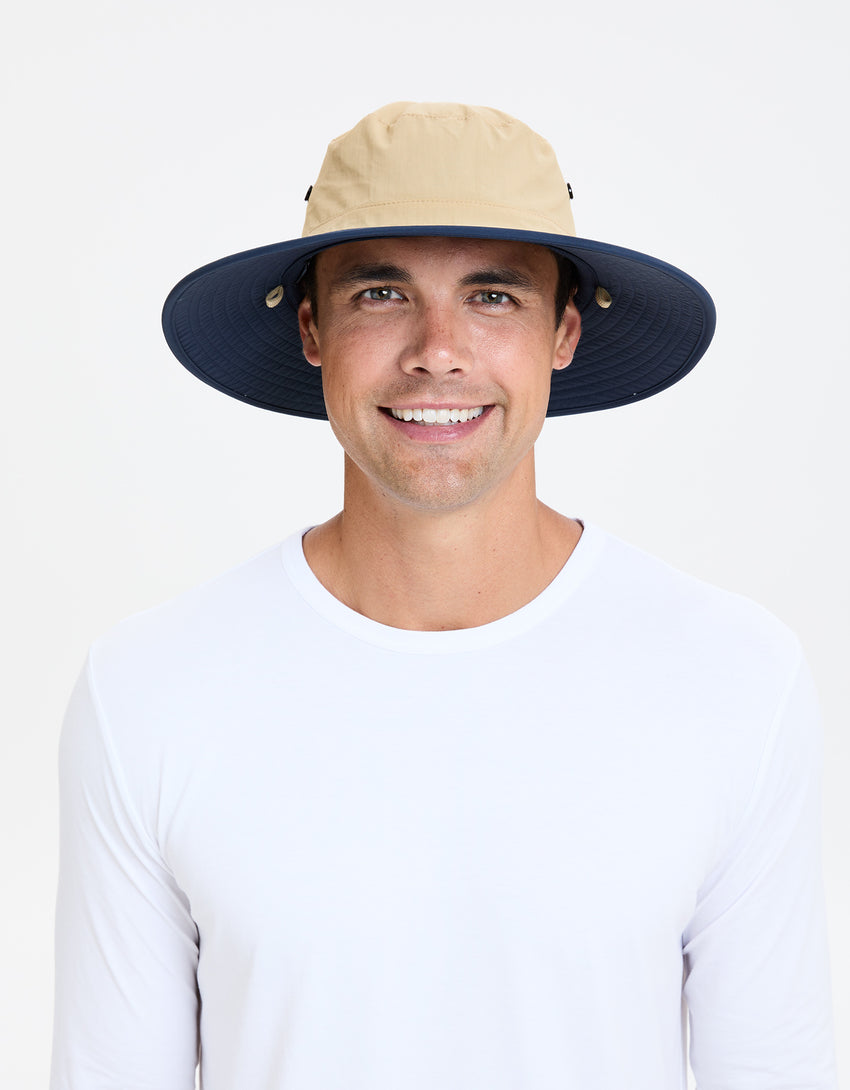 UPF 50+ Sun Protective Broad Brim Sun Hat For Men | Solbari – Solbari UK