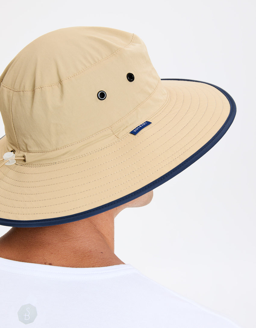 UPF 50+ Sun Protective Broad Brim Sun Hat For Men | Solbari