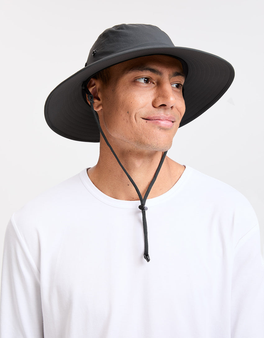UPF 50+ Sun Protective Broad Brim Sun Hat For Men Solbari Solbari UK