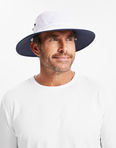 Comhats UPF 50 Sun Hats Wide Brim Summer Mesh UV Protection Safari Hat  Fishing 
