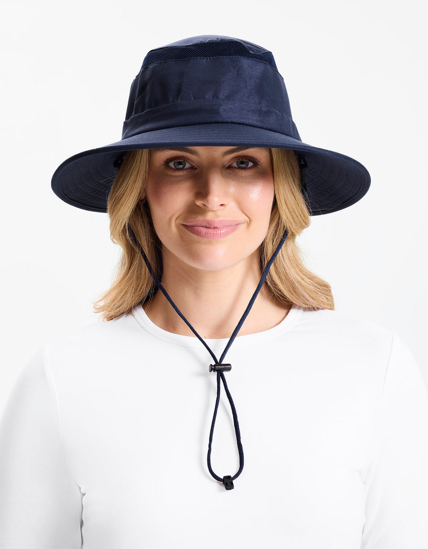 Everyday Broad Brim Sun Hat With Pockets for Women | UPF50+ Certified