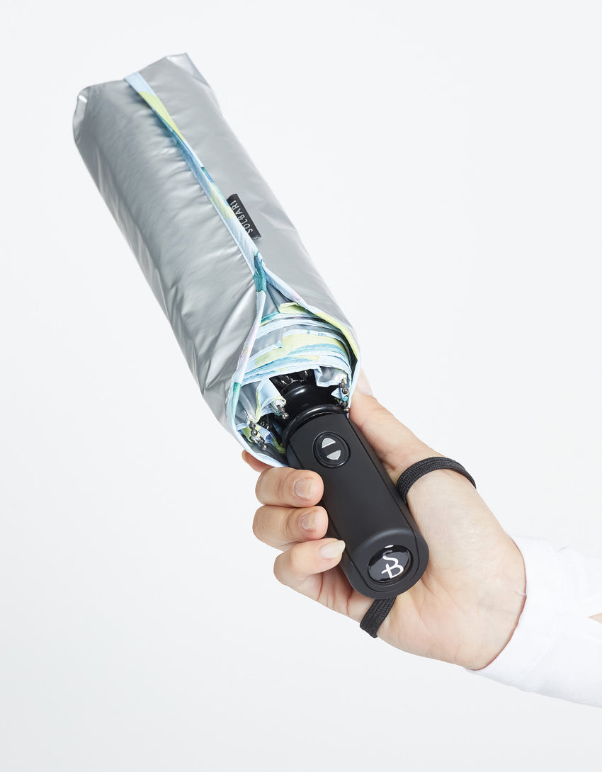 Sun Protective Compact Umbrella UPF50+ | Handheld Womens Sun Umbrella | Solbari UK