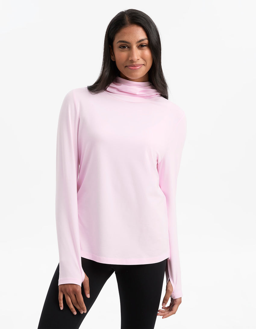 Ultimate Long Sleeve High Neck T-shirt | Women's UPF50+ Long Sleeve T-Shirt | Solbari UK