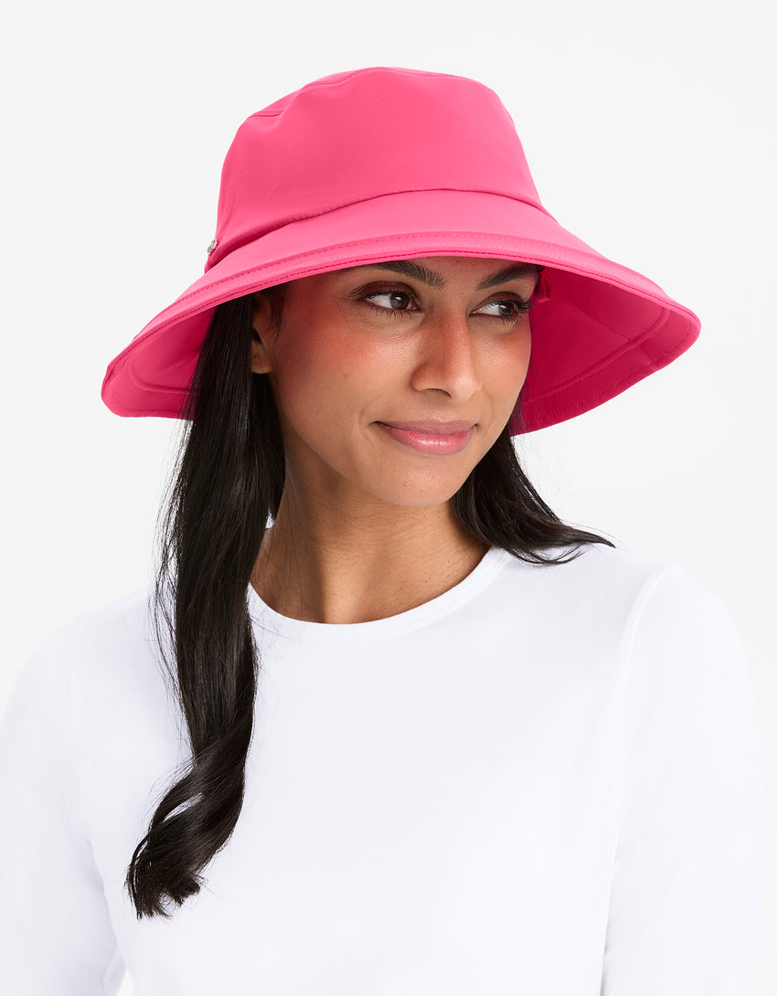 Wide Brim Swim Sun Hat UPF50+ For Women | Sun Protection Swim Hat