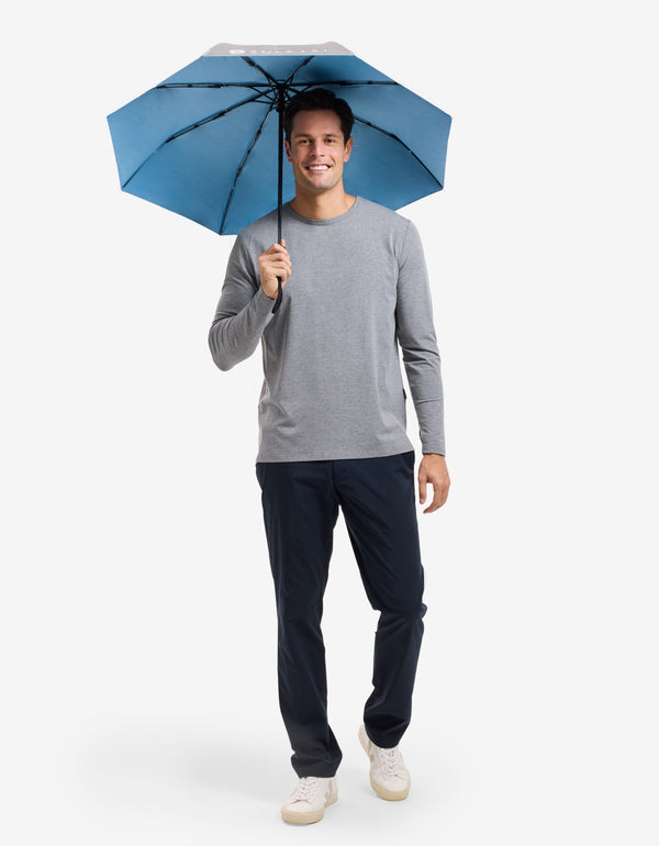 Silver / Sky Blue,106cm Arc