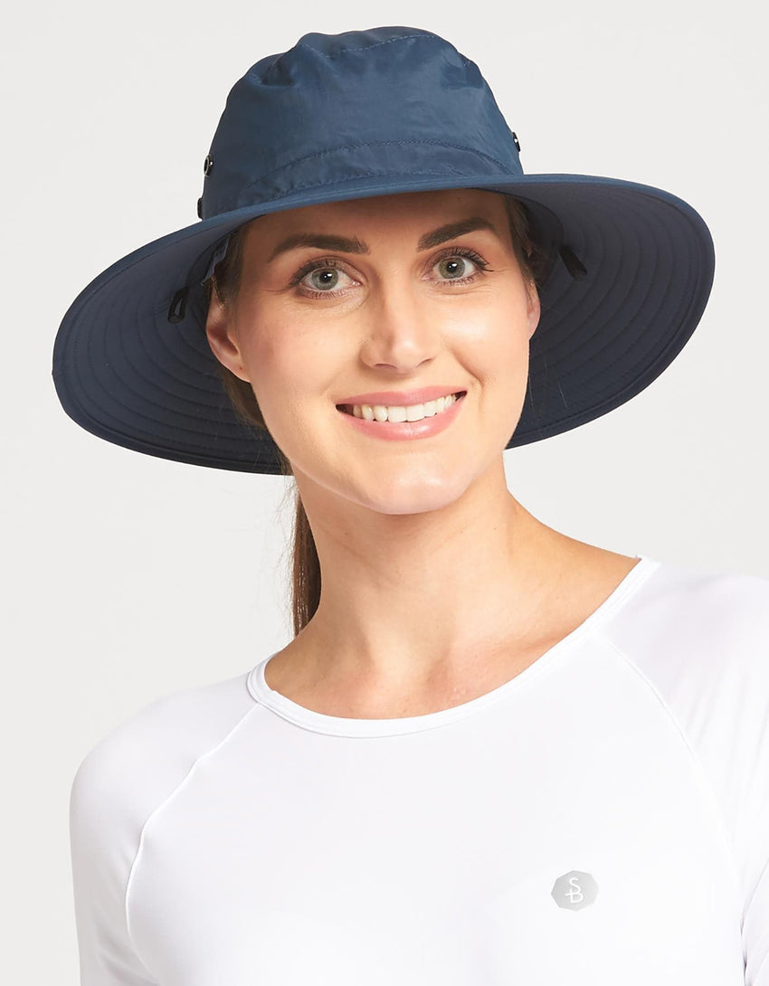 UPF 50+ Sun Protective Broad Brim Sun Hat For Women | Solbari