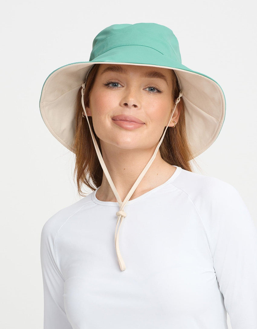 Wide Brim Beach Hat, Women's UV Protection Sun Hat UPF50+ Solbari Solbari UK