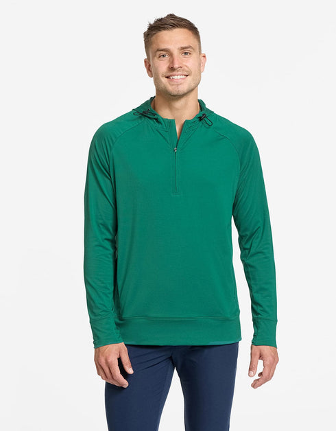 Quarter Zip Hooded Top UPF50+ Active Collection