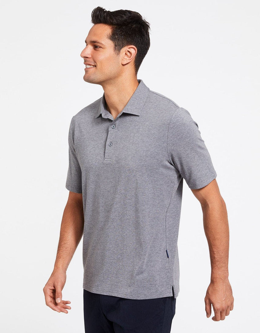 UPF 50+ Sun Protective Polo Shirt for Men | Sensitive Fabric | Solbari