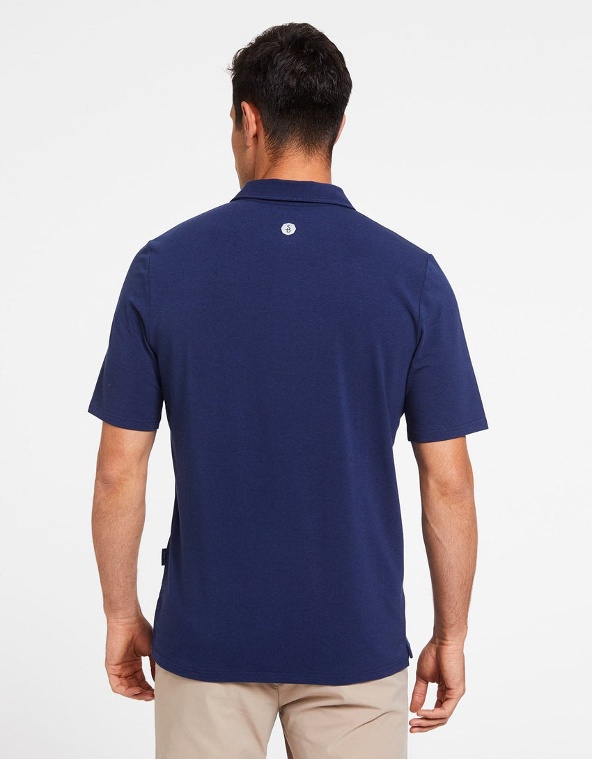 UPF 50+ Sun Protective Polo Shirt for Men | Sensitive Fabric | Solbari
