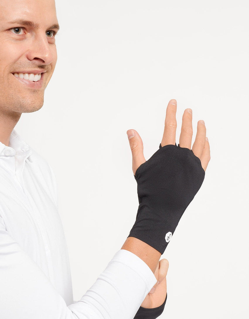 Men's UPF50+ Palmless Gloves | Cooling Sun Protection for Hands