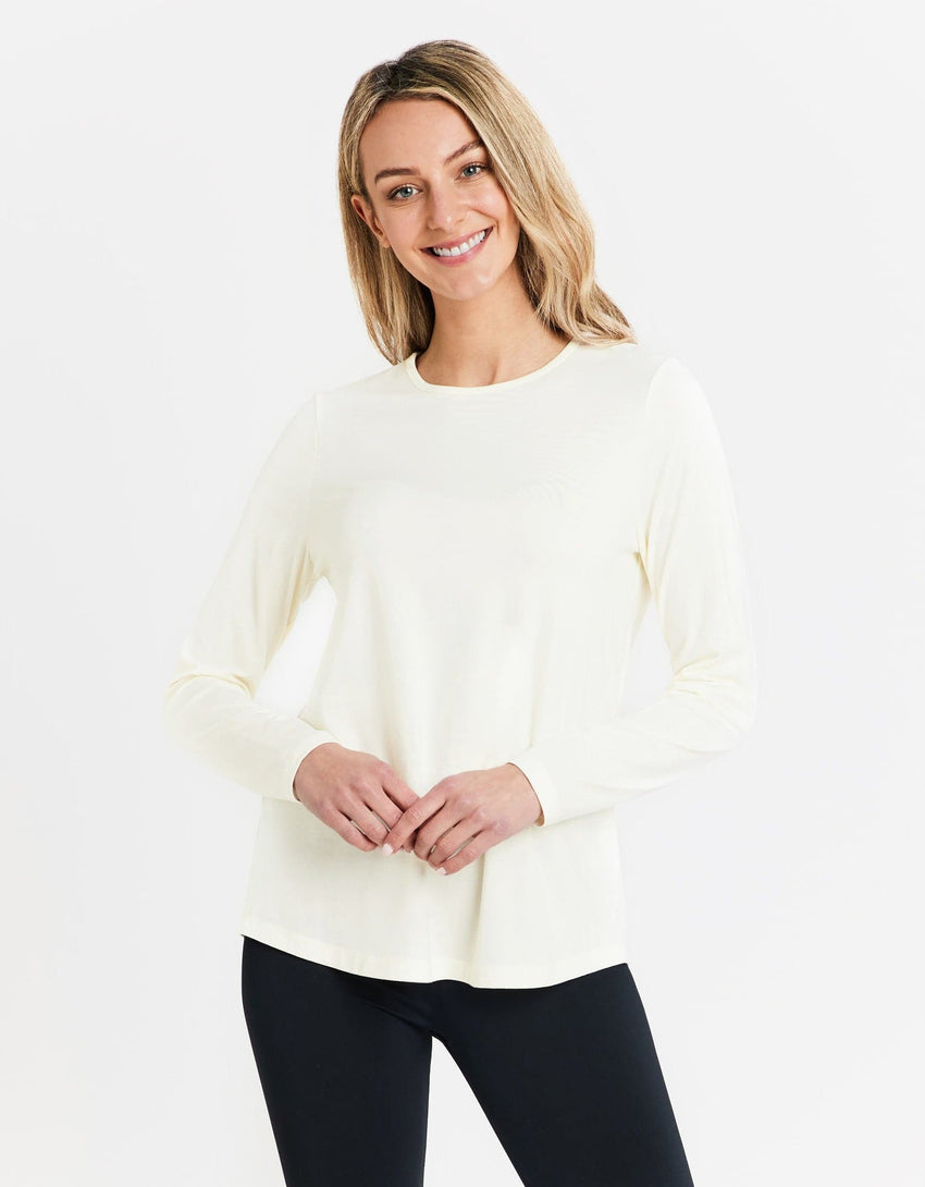 Loose Fit Long Sleeve Swing Top UPF 50+ Sensitive | Womens Sun Protective Tops