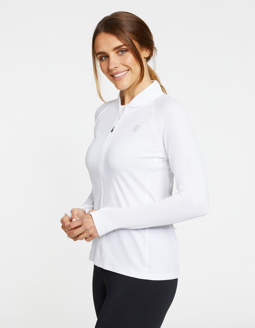 Sun Protective Long Sleeve Zip Top for Women UPF50+ | UV Protection