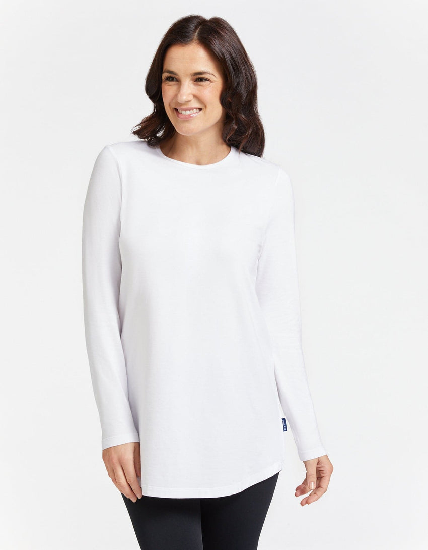 Loose Fit Long Sleeve Tunic UPF 50+ Sensitive Collection | Women's UV Protection Clothing