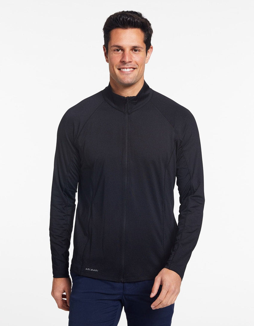 UPF50+ Sun Protective Essential Full Zip Jacket For Men | Solbari
