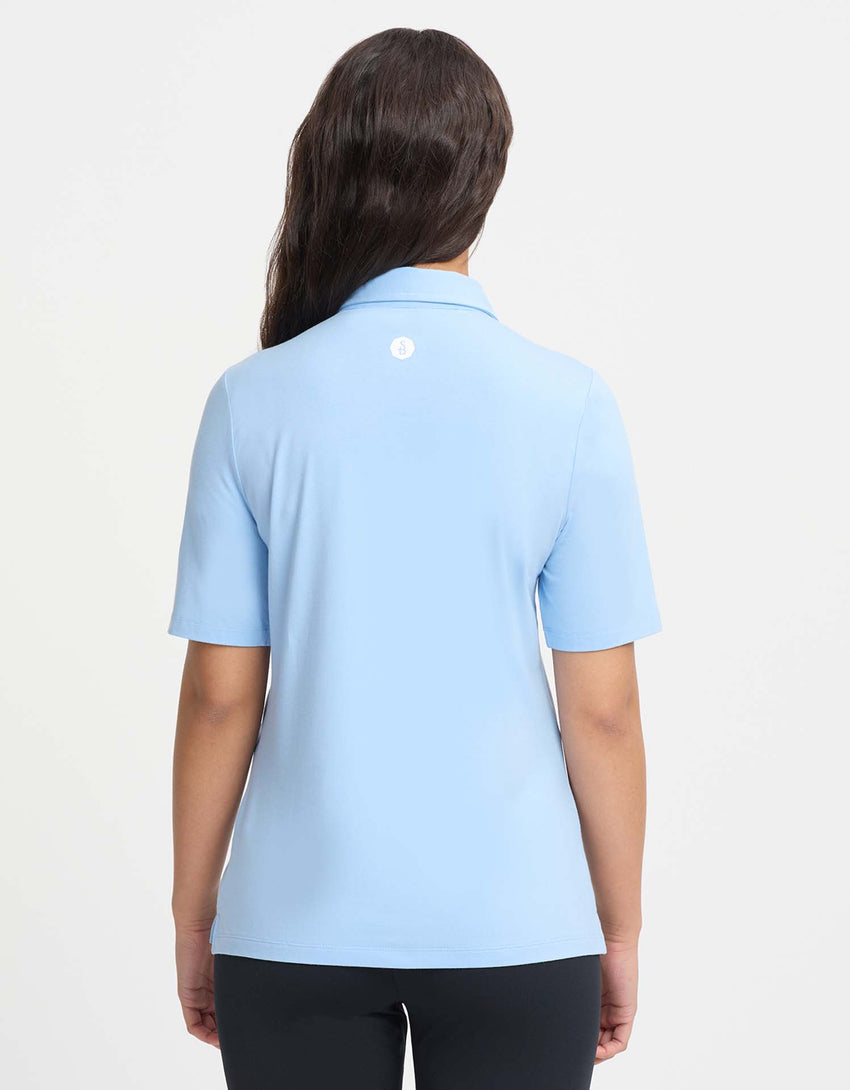UPF 50+ Sun Protective Polo Shirt for Women | Sensitive Fabric